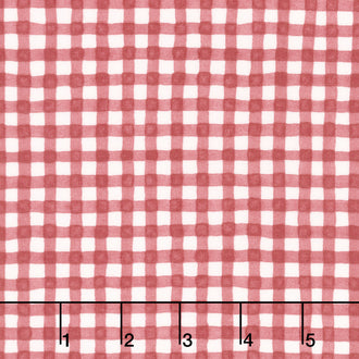 Countryside - Gingham Red Yardage