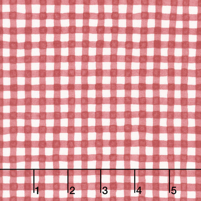 Countryside - Gingham Red Yardage