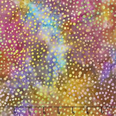 Tonga Batiks - Gecko Sprinkles Galaxy Yardage