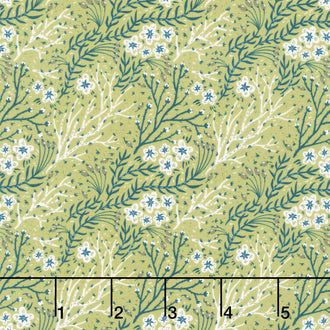 Whimsy - Lush Green Yardage