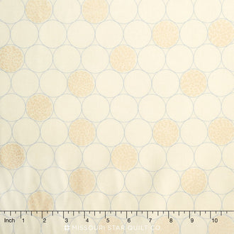 Shimmer 2 - Bubbles Pearl Metallic Yardage