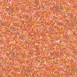 Prism II - Swirls Orange Yardage Primary Image