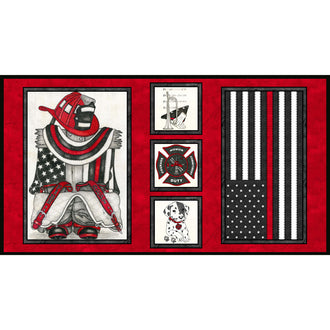 Thin Red Line - Flag Red Panel