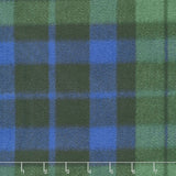 Winterfleece Prints Plaids and Checks - Blackwatch Plaid Multi Fleece Yardage
