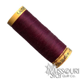 Gutermann 50 WT Cotton Thread Dark Wine
