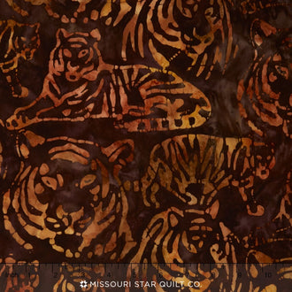 Artisan Batiks - Kalahari 6 Tigers Wild Yardage