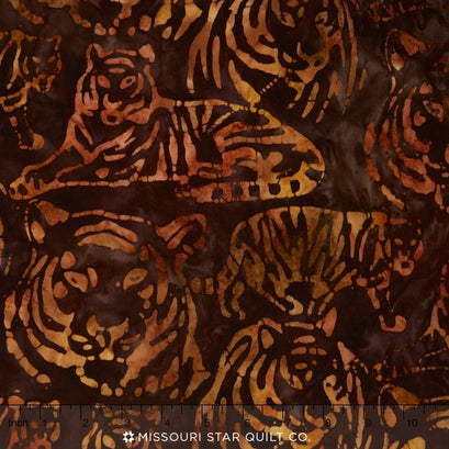 Artisan Batiks - Kalahari 6 Tigers Wild Yardage