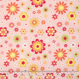 Just Dreamy 2 - Floral Pink Yardage