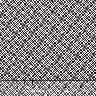Playing with Shadows - Crosshatch Black Yardage