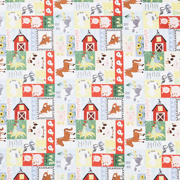 Farm-tastic Friends - Patchwork Multi Yardage
