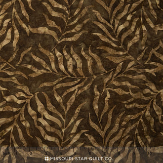 Tonga Batiks - Jupiter Sea Fern Fudge Yardage