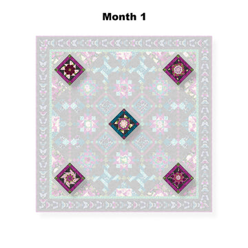 Midnight Garden Block of the Month Alternative View #2