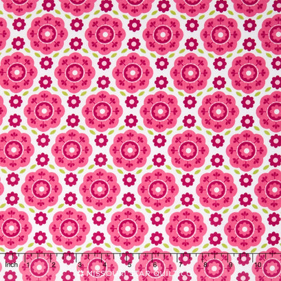 Summer Song 2 - Floral Pink Yardage