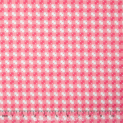 Penny's Pets - Gingham Camellia Yardage