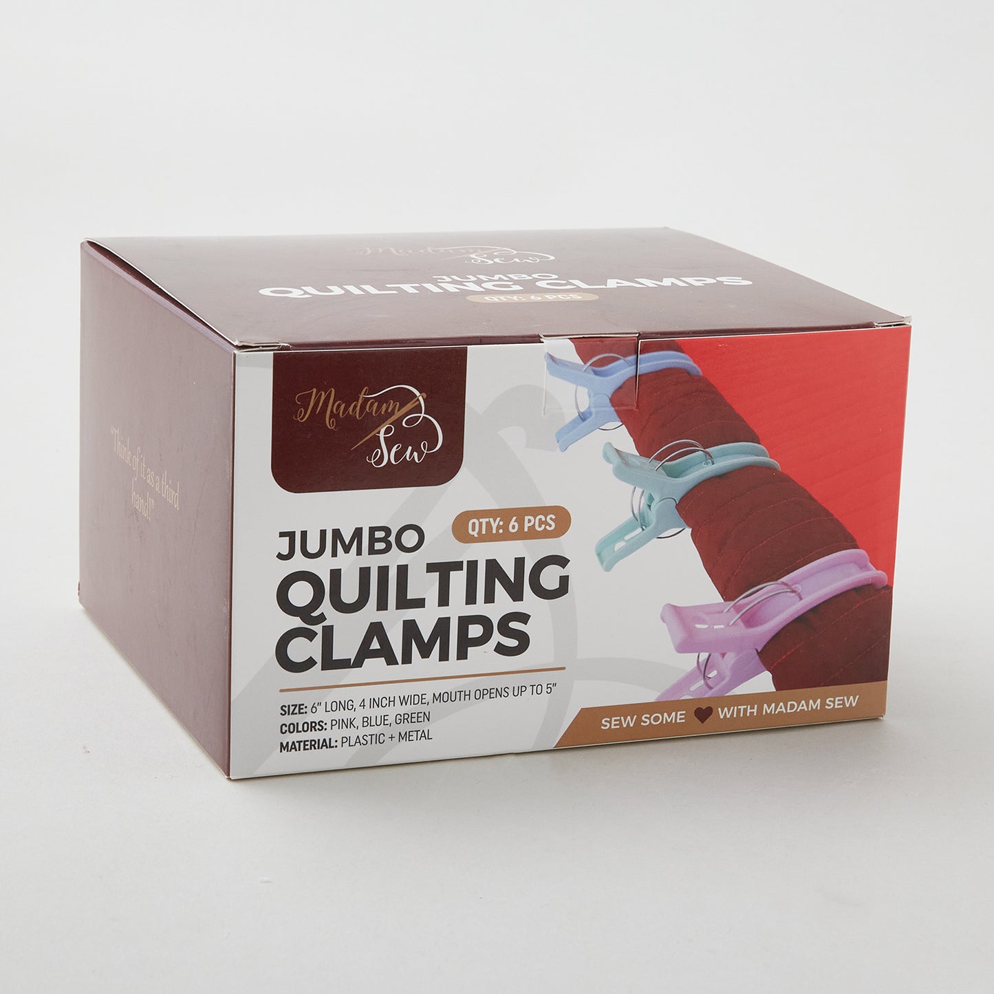 XL Jumbo Quilting Clamps 6pk Alternative View #3