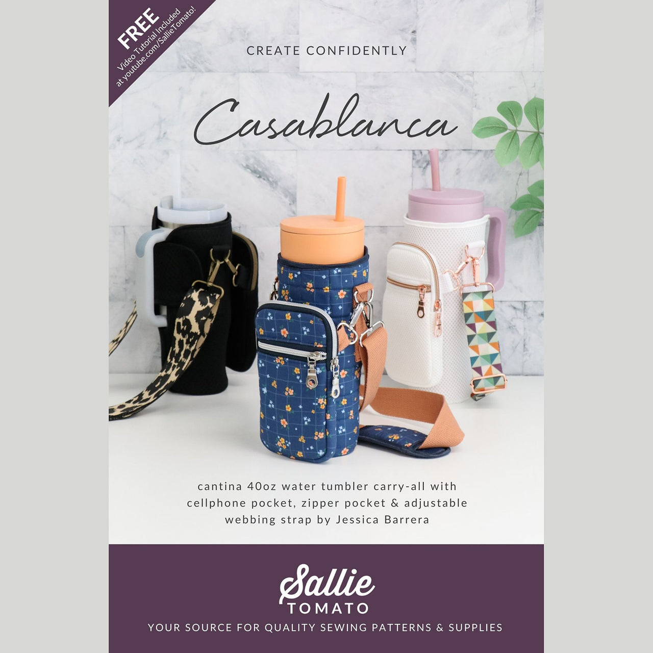Casablanca Carry-All Bag Pattern Primary Image