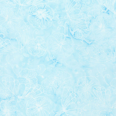 Tonga Batiks - Buttercream Vacation Fiji Yardage