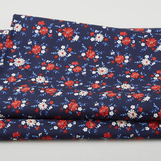 Tried & True Favorites - Spaced Floral Navy 2 Yard Cut