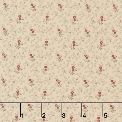 Pam's Patchwork Stars - Nutmeg Beige Yardage