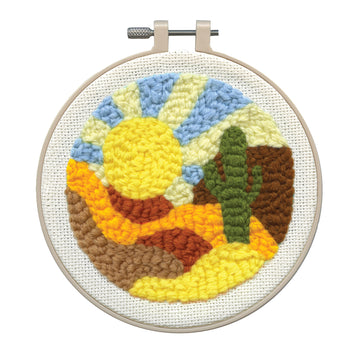 Cactus Punch Needle Embroidery Kit