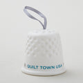 Missouri Star Ceramic Thimble Ornament - Teal Primary Image