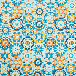 Welcome To Quilt Town - Kaleidoscope Multi Yardage