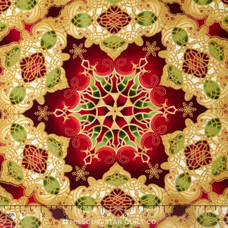 Holiday Flourish - Holiday Metallic Yardage