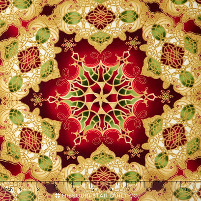 Holiday Flourish - Holiday Metallic Yardage