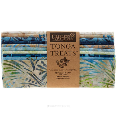 Tonga Treats Batiks - Oceana 10" Squares