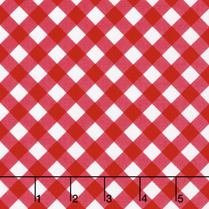 Patriotic Picnic - Gingham Red Yardage