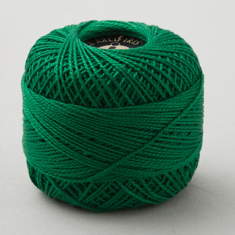 Missouri Star #8 Perle Cotton 10 Gram Ball - Cmas Green