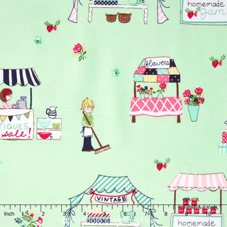Vintage Market - Main Mint Yardage