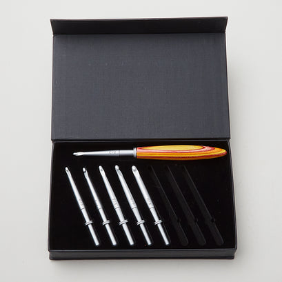 Sawyer Creek Artistry Interchangeable Crochet Hook Set - Tequila Sunrise/Slim
