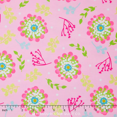 Floriography - Floral Pink Yardage