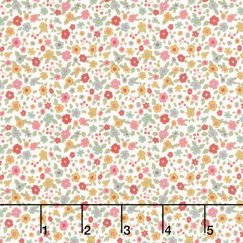 Creating Memories - Spring - Evie Dove White Yardage Primary Image