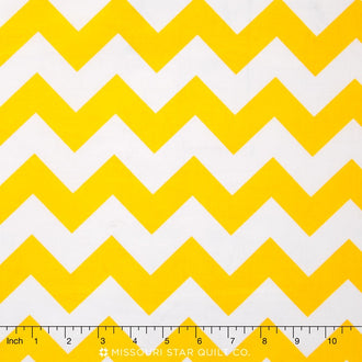 Medium Chevron - Yellow 108" Backing