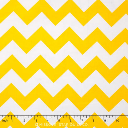 Medium Chevron - Yellow 108" Backing