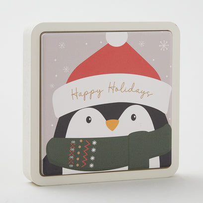 Happy Holidays Mini Ceramic Sign