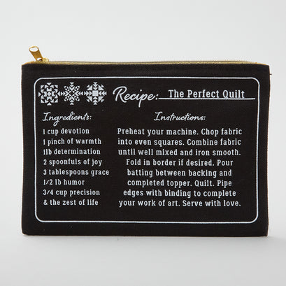 Missouri Star The Perfect Quilt Recipe Notions Pouch