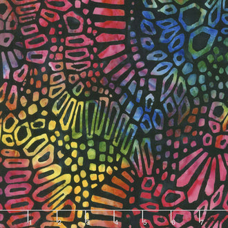 Artisan Batiks - Artful Earth Shapes Rainbow Yardage
