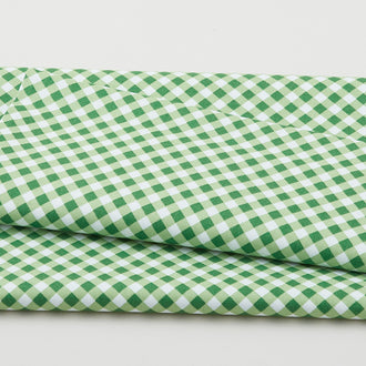 Greenery Favorites - Bias Gingham Green 2 Yard Cut