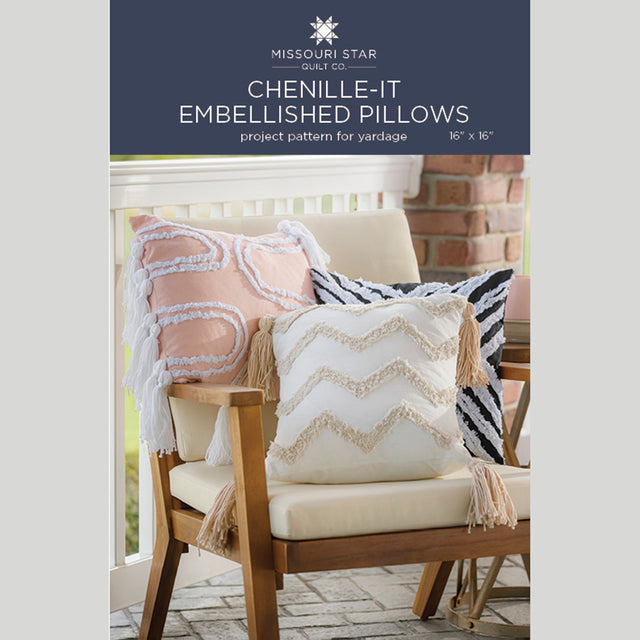 Chenille-It Embellished Pillows Pattern by Missouri Star Primary Image
