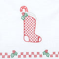 Stocking Embroidery Hand Towel Set