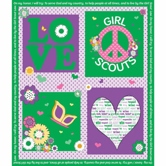 Girl Scouts - Girl Scouts Green Panel