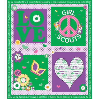 Girl Scouts - Girl Scouts Green Panel