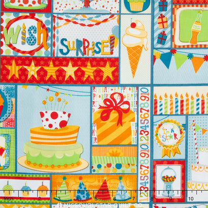 Surprise! - Main Blue Yardage