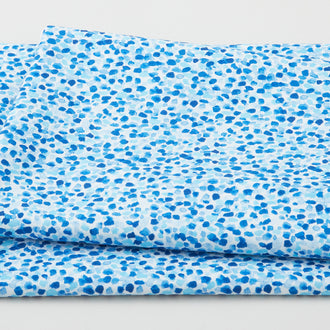Blue Muse Favorites - Watercolor Speckles Wave 2 Yard Cut
