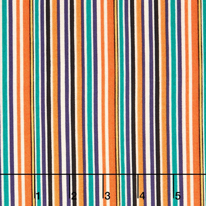 Trick or Treat - Treat Stripes Multi Yardage