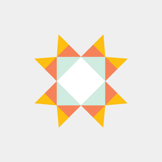 Sunshine Lattice Quilt