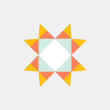 Sunshine Lattice Quilt